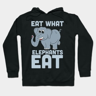 Funny Vegetarian T Shirts elephant diet gift Hoodie